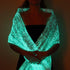 LUMISHAWL PINK (LUMINOUS FIBER OPTIC FABRIC SHAWL)