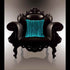 BLACK FULLSTAR - LUMINOUS CUSHION