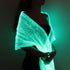 LUMISHAWL SILVER (LUMINOUS FIBER OPTIC FABRIC SHAWL)