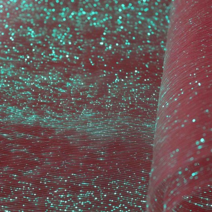 VELO PINK FABRIC (LUMINOUS FIBER OPTIC FABRIC)