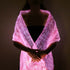 LUMISHAWL PINK (LUMINOUS FIBER OPTIC FABRIC SHAWL)
