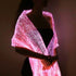 LUMISHAWL RED (LUMINOUS FIBER OPTIC FABRIC SHAWL)