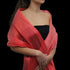 LUMISHAWL RED (LUMINOUS FIBER OPTIC FABRIC SHAWL)