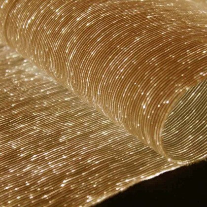 AIDA GOLD FABRIC (LUMINOUS FIBER OPTIC FABRIC)