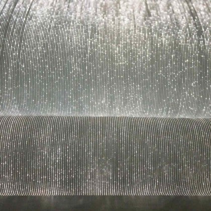 VELO SILVER FABRIC (LUMINOUS FIBER OPTIC FABRIC)