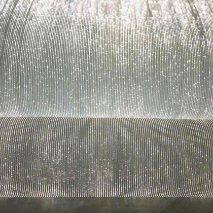 VELO WHITE FABRIC (LUMINOUS FIBER OPTIC FABRIC)