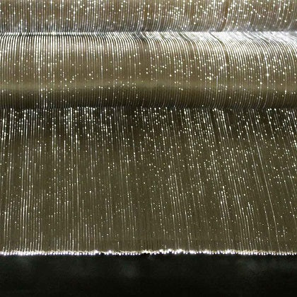 VICTOR GOLD FABRIC (LUMINOUS FIBER OPTIC FABRIC)