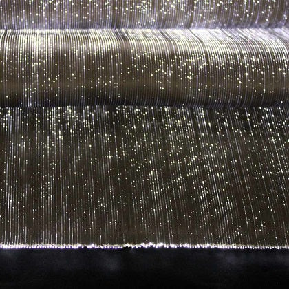 VICTOR GOLD FABRIC (LUMINOUS FIBER OPTIC FABRIC)
