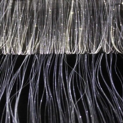 ORGANZA BLACK FABRIC (LUMINOUS FIBER OPTIC FABRIC)