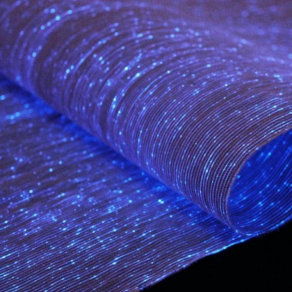 AIDA GREY FABRIC (LUMINOUS FIBER OPTIC FABRIC)