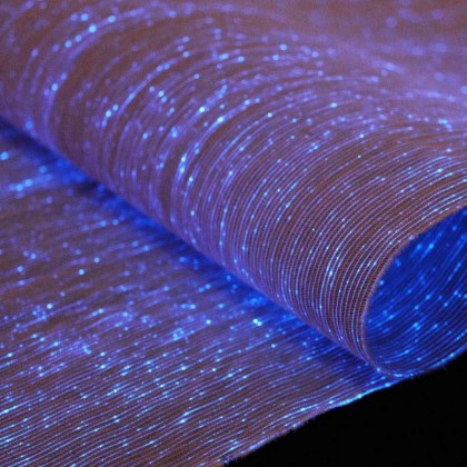 AIDA IVORY FABRIC (LUMINOUS FIBER OPTIC FABRIC)