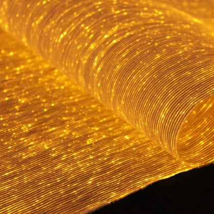 AIDA IVORY FABRIC (LUMINOUS FIBER OPTIC FABRIC)