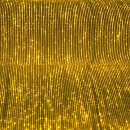 PAOLA FLUO YELLOW FABRIC (LUMINOUS FIBER OPTIC FABRIC)