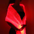 LUMISHAWL RED (LUMINOUS FIBER OPTIC FABRIC SHAWL)