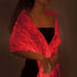 LUMISHAWL BLUE (LUMINOUS FIBER OPTIC FABRIC SHAWL)