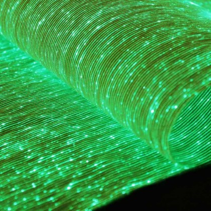 AIDA GREY FABRIC (LUMINOUS FIBER OPTIC FABRIC)