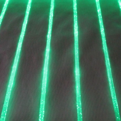 DANIELA WHITE FABRIC (LUMINOUS FIBER OPTIC FABRIC)