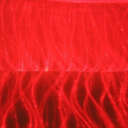 ORGANZA WHITE FABRIC (LUMINOUS FIBER OPTIC FABRIC)