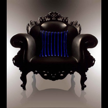 BLACK STRIPED - LUMINOUS CUSHION