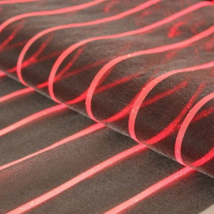 BLACK STRIPED - LUMINOUS CUSHION