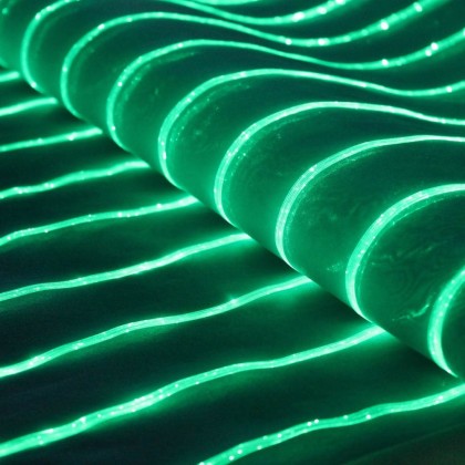 BLUE STRIPED - LUMINOUS CUSHION