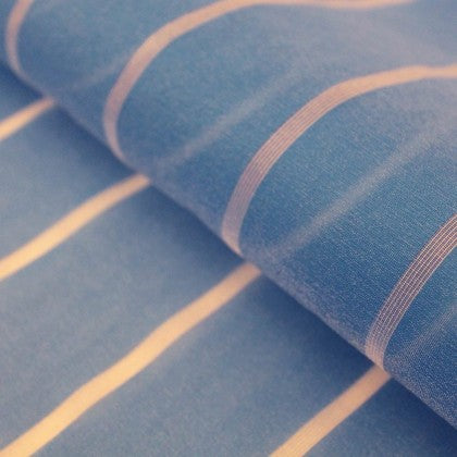 BLUE STRIPED - LUMINOUS CUSHION