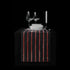 TABLE RUNNER (LUMINOUS FIBER OPTIC FABRIC) - BLACK STRIPED