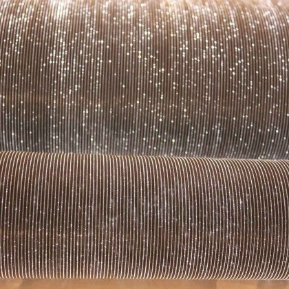 TABLE RUNNER (LUMINOUS FIBER OPTIC FABRIC) - BLACK FULLSTAR