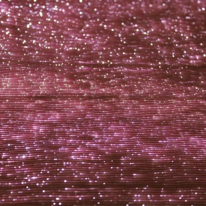 TABLE RUNNER (LUMINOUS FIBER OPTIC FABRIC) - RED FULLSTAR