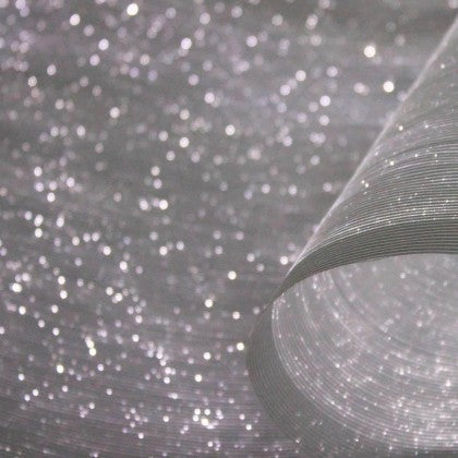 TABLE RUNNER (LUMINOUS FIBER OPTIC FABRIC) - WHITE FULLSTAR