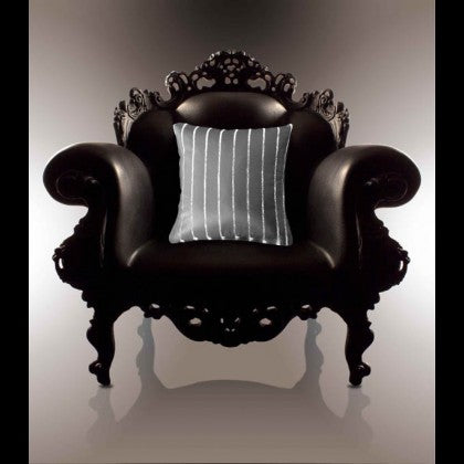 WHITE STRIPED - LUMINOUS CUSHION