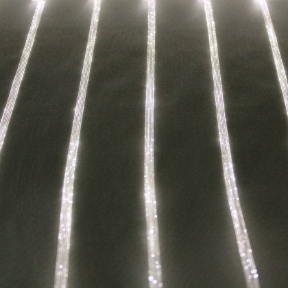 WHITE STRIPED - LUMINOUS CUSHION