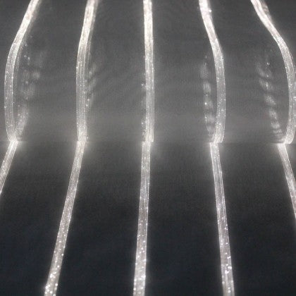 WHITE STRIPED - LUMINOUS CUSHION