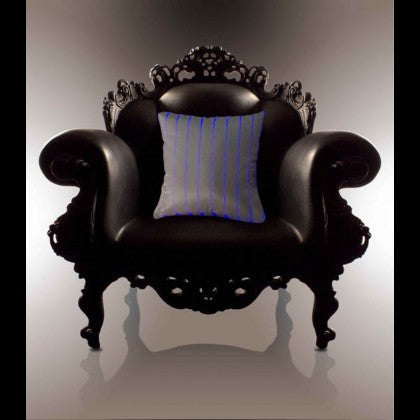 WHITE STRIPED - LUMINOUS CUSHION